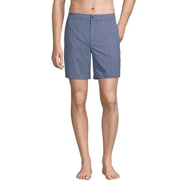Lands' End Other - Lands End Men's Lined 7" Hybrid Swim Shorts
